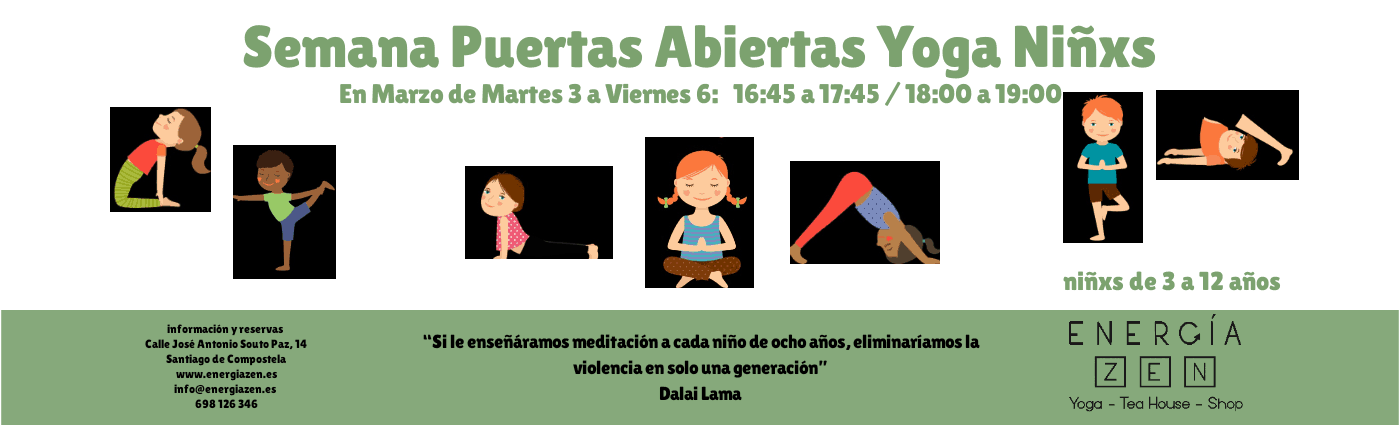 Semana Puertas Abiertas Yoga Niñxs